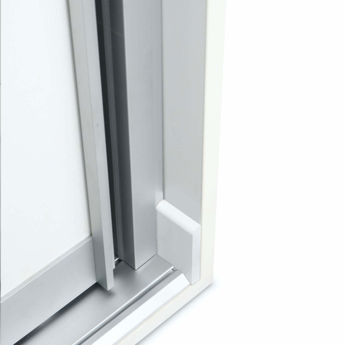 Hibitaro  Wandanschlussprofil für Schiebetüren mit Alurahmen 2700 mm Länge Hibitaro  Wandanschlussprofil für Schiebetüren mit Alurahmen 2700 mm Länge