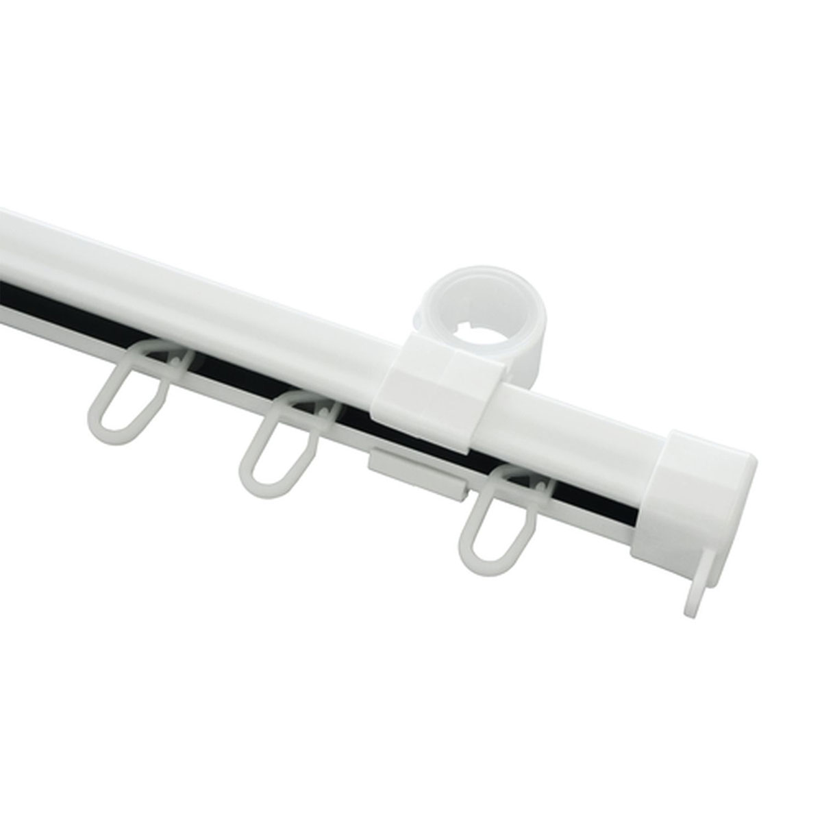 Gardinia U-Laufschiene 190 cm weiß