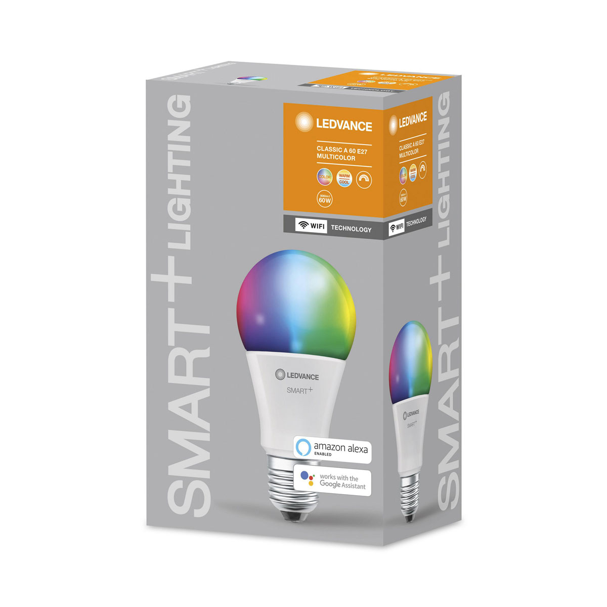 Ledvance SMART+ Smartes LED-Leuchtmittel WiFi CLA60 RGB Bild 4