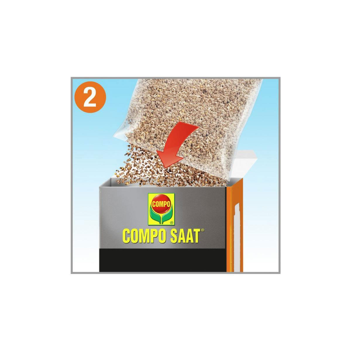 Compo Rasen Reparatur Komplett-Mix 1,2 kg Bild 4