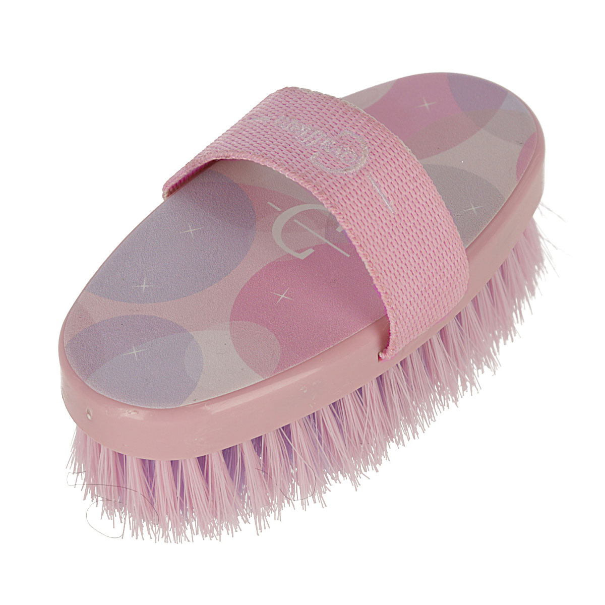 Pferdekardätsche Lilli Starlight 14 x 7 cm rosa-lila