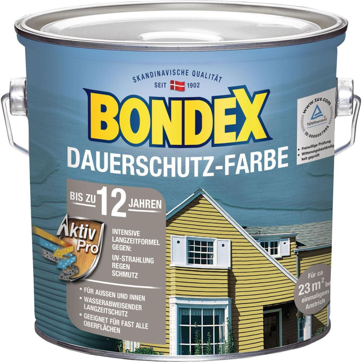 Bondex Dauerschutz-Farbe Kakao 2,5 L