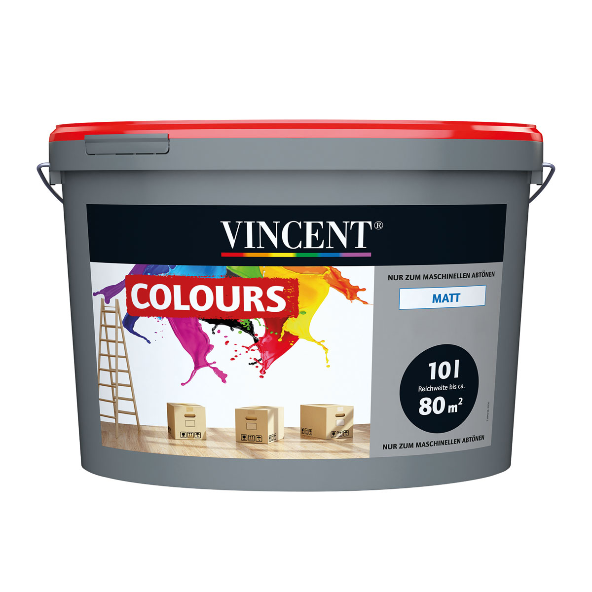 Vincent  WandfarbeColours MIX IT matt 10 l Bild 1