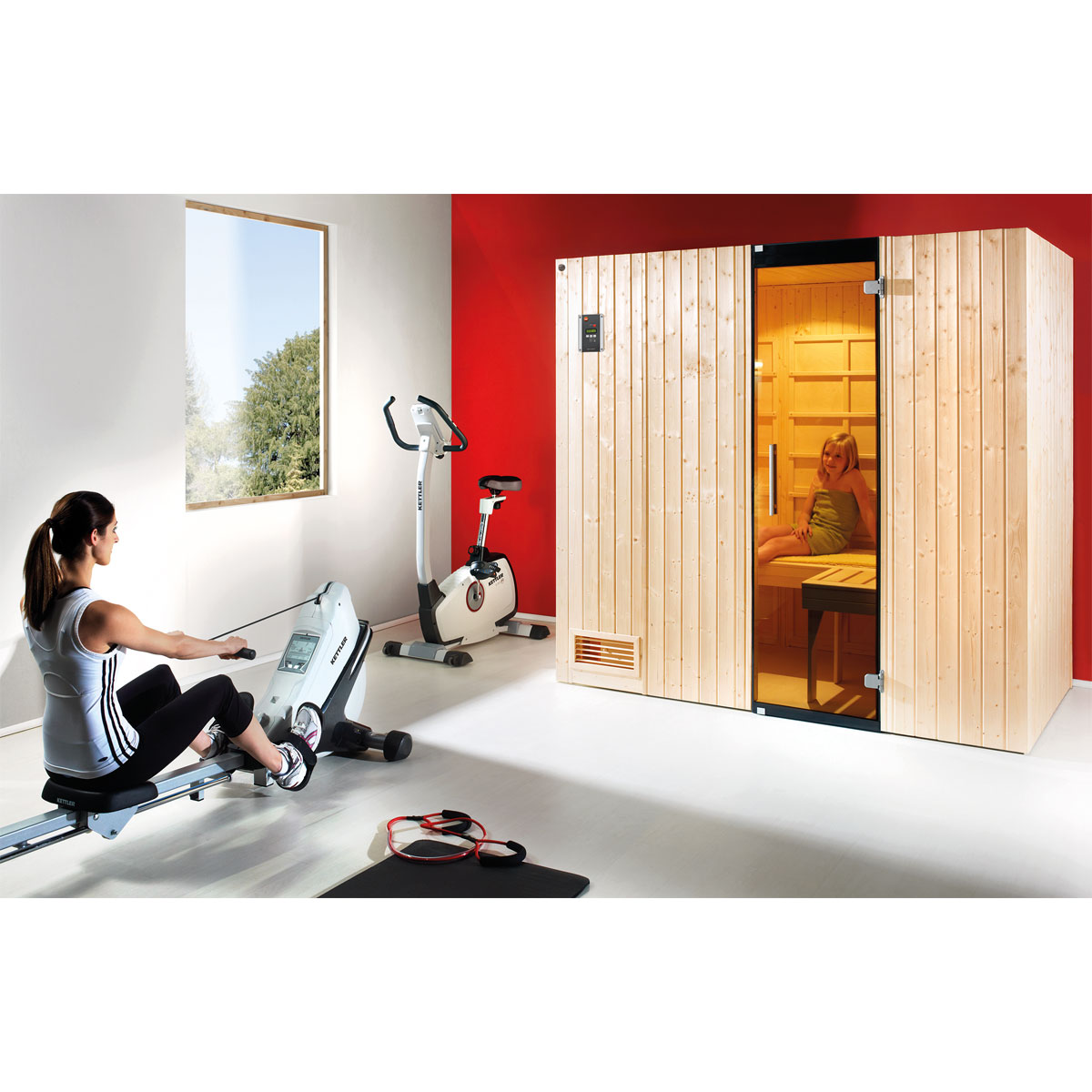 Weka Infrarotkabine „Uppsala Kombi“, Bio Bild 2