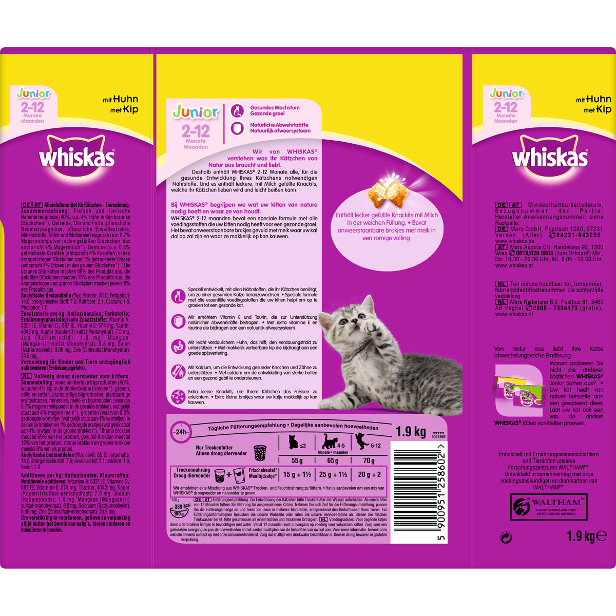 Whiskas dry junior best sale
