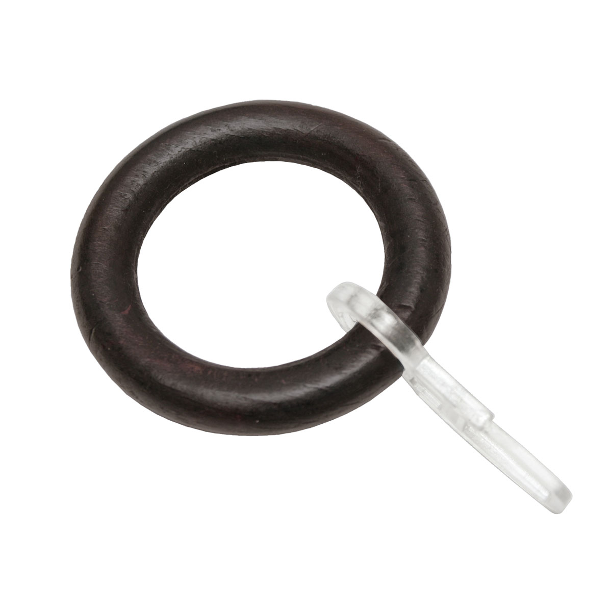 Gardinia Gardienenringe mit Faltenlegehaken für Durchmesser 25 mm kolonial-gebürstet Bild 1