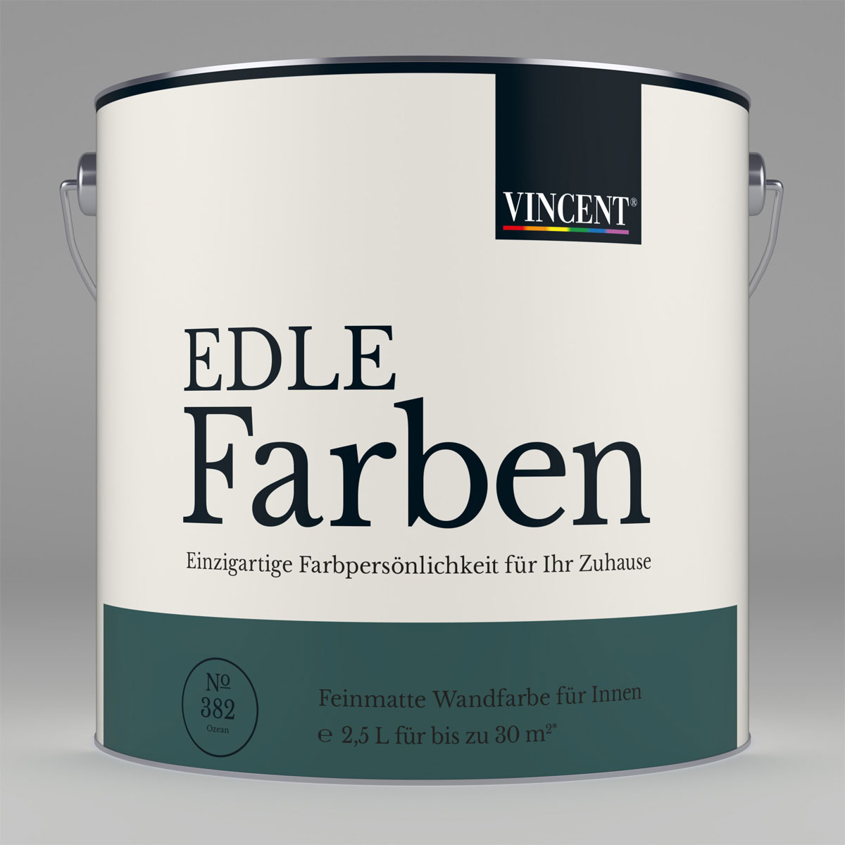 Vincent Wandfarbe Edle Farben Ozean 2,5 L Bild 1