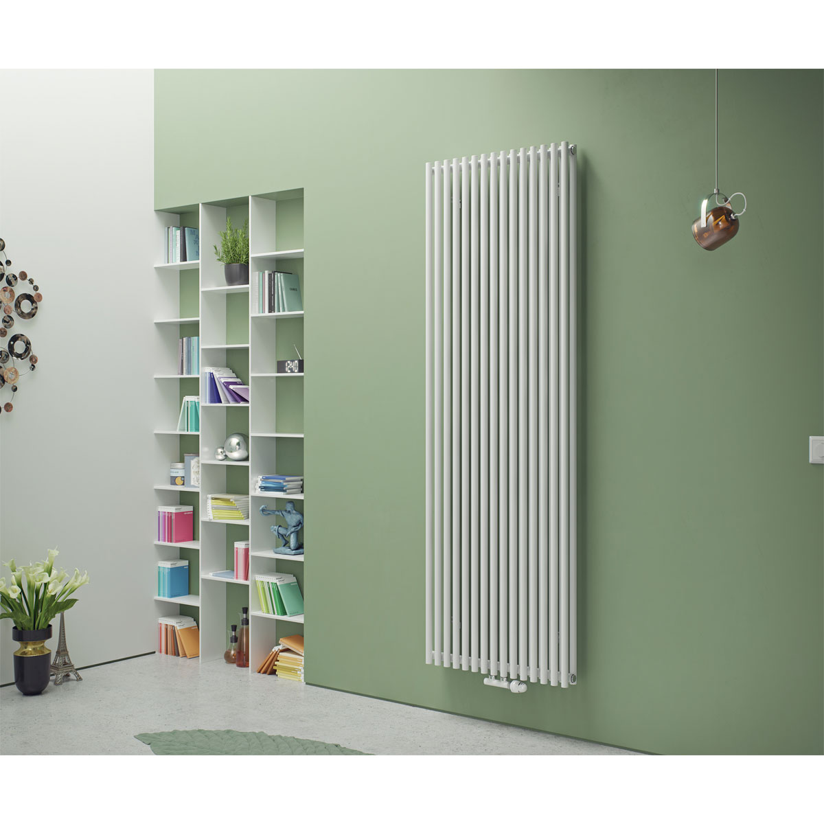 Ximax Raumheizkörper Gamba Duplex 1800 x 470 mm 1291 Watt Mittenanschluss Weiß