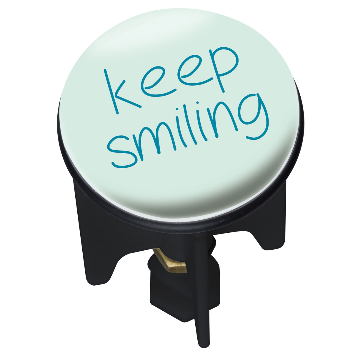 Wenko Waschbeckenstöpsel Pluggy Keep Smiling Wenko Waschbeckenstöpsel Pluggy Keep Smiling