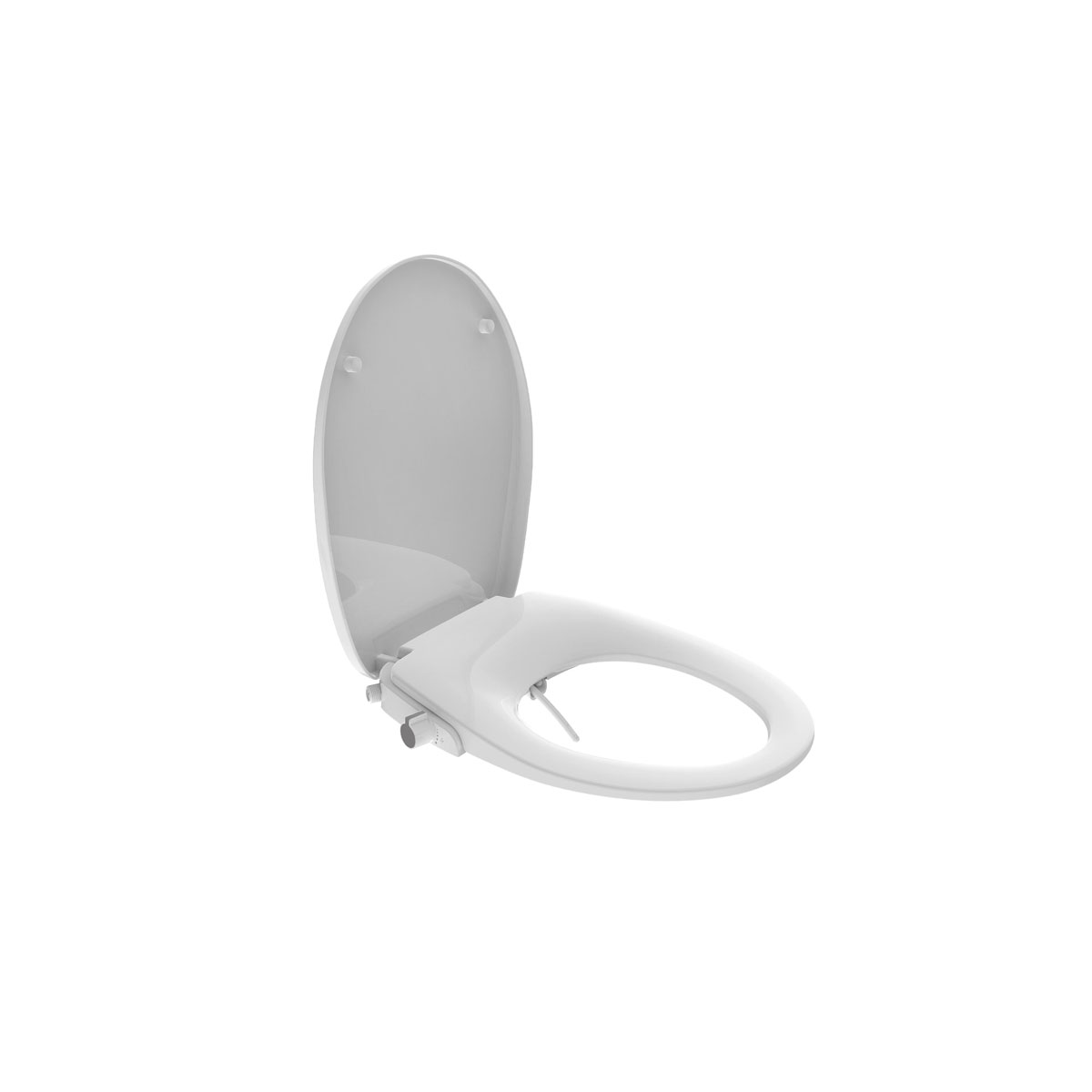 Schütte Dusch WC-Aufsatz mit Absenkautomatik und Schnellverschluss Bild 6