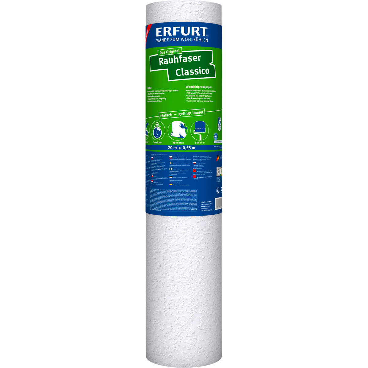 Erfurt Rauhfaser Classico 2000 x 53 cm Bild 1