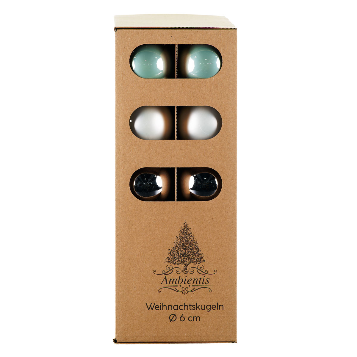 Ambientis Glaskugeln 6 cm salbei Mix Bild 4