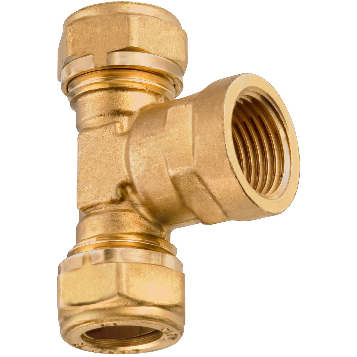 Cornat Messing T-Stück 1/2 IG 18 mm