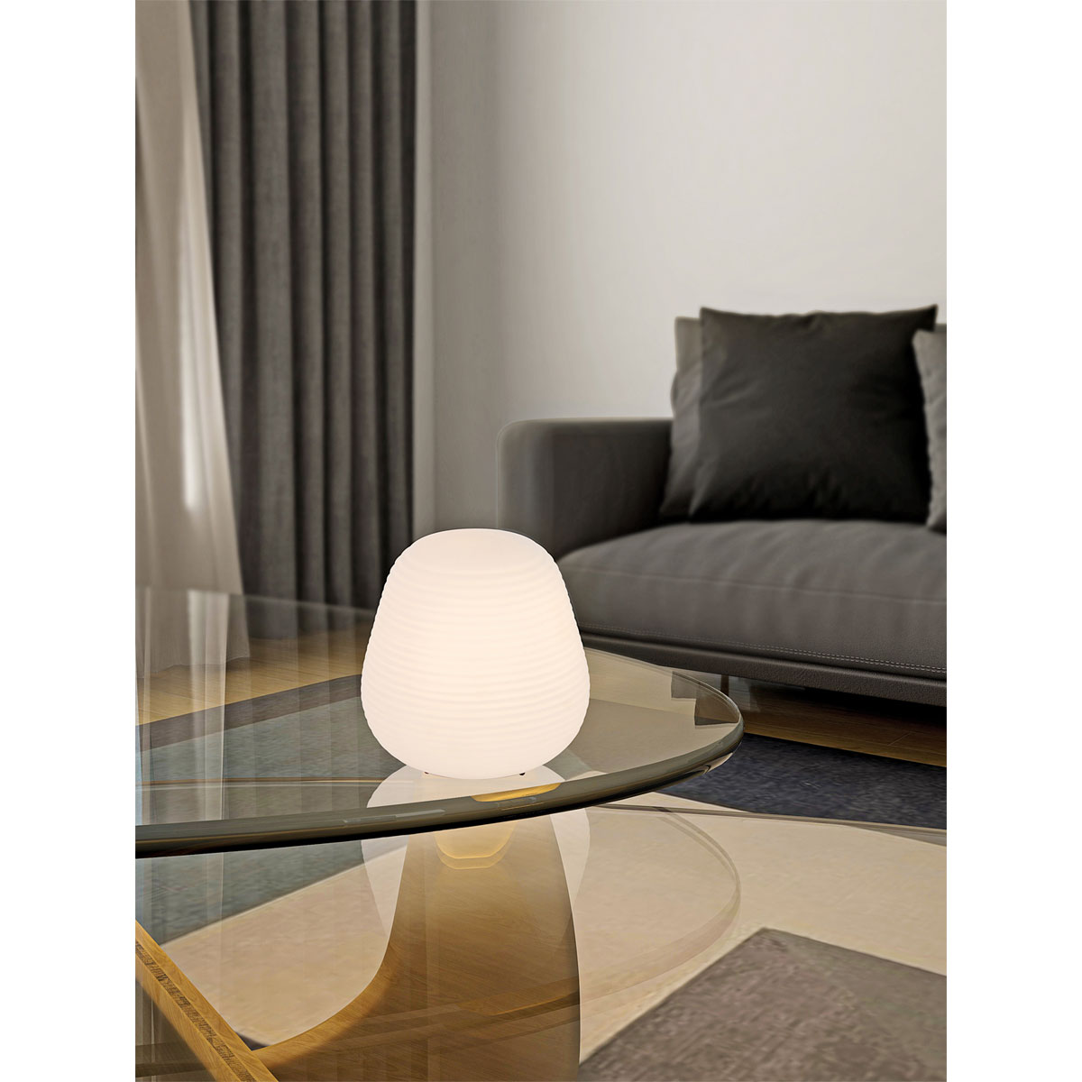 Flector Tischleuchte Opal 20 x 23 cm Bild 3