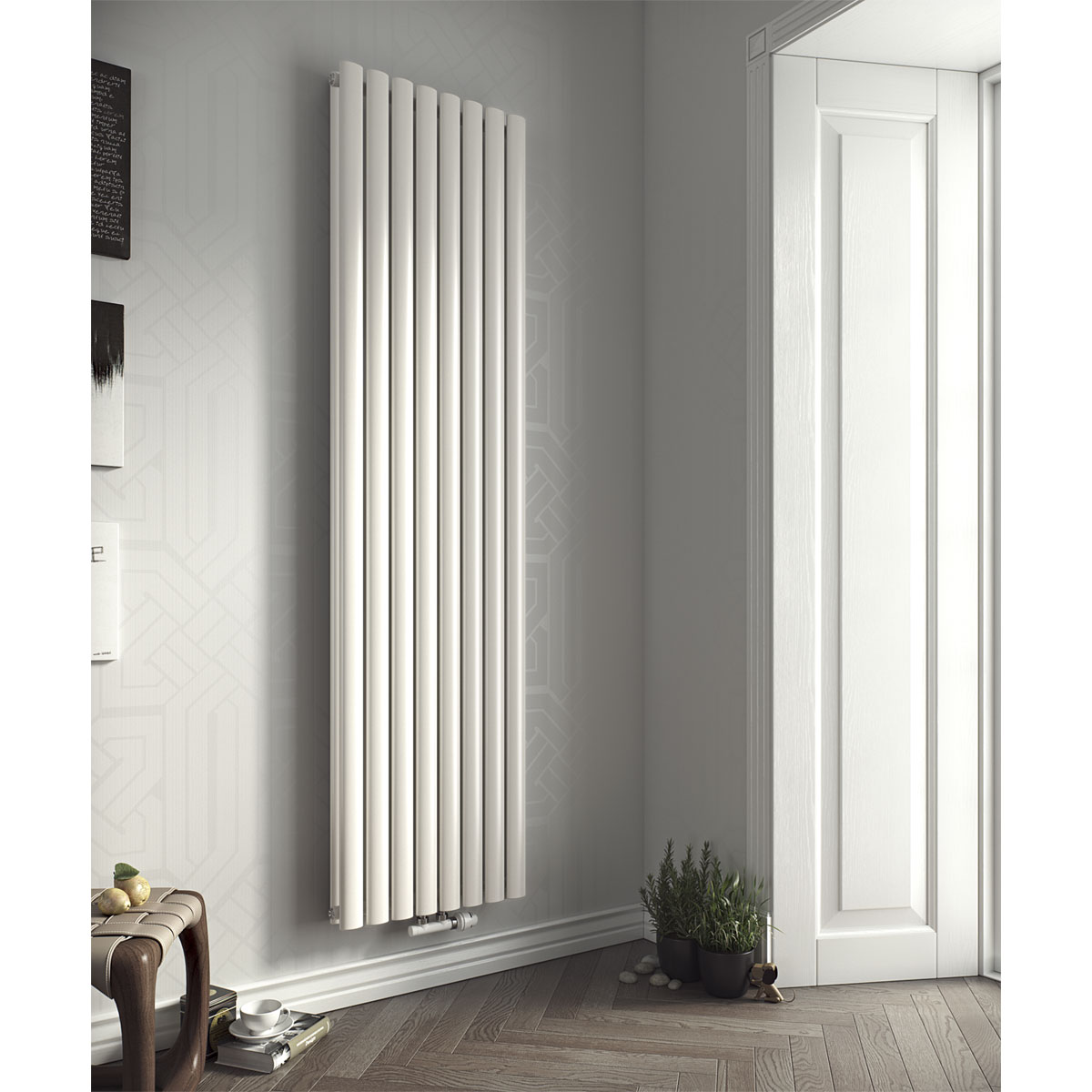 Ximax Raumheizkörper Fortuna Duplex 1800 x 236 mm 694 Watt Mittenanschluss Weiß