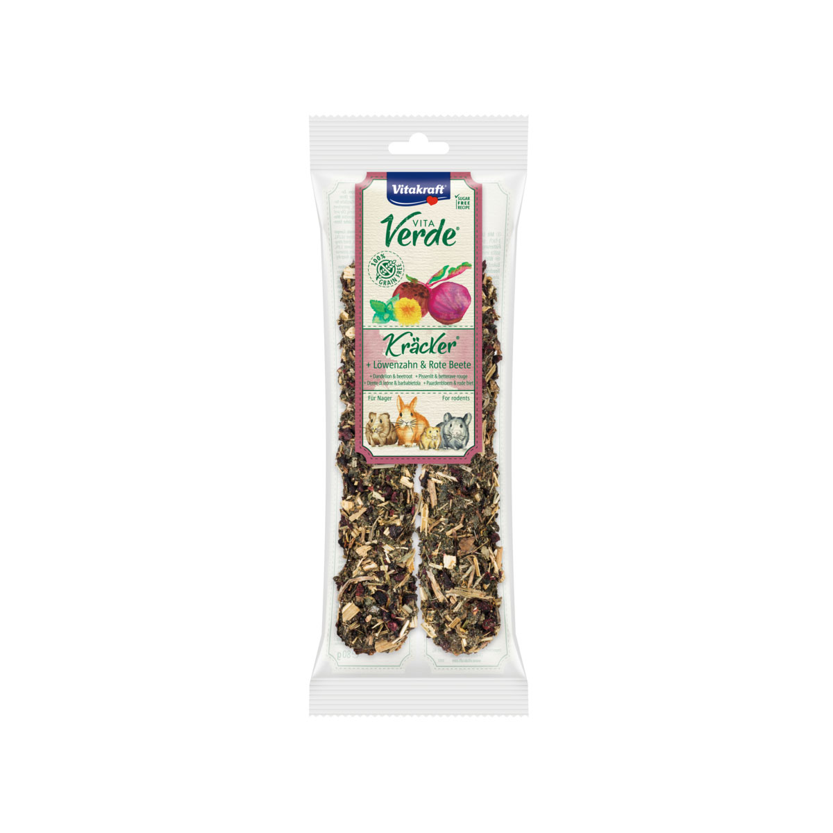 Vitakraft Verde Kräcker Loewenz+Rote Beete 2 St