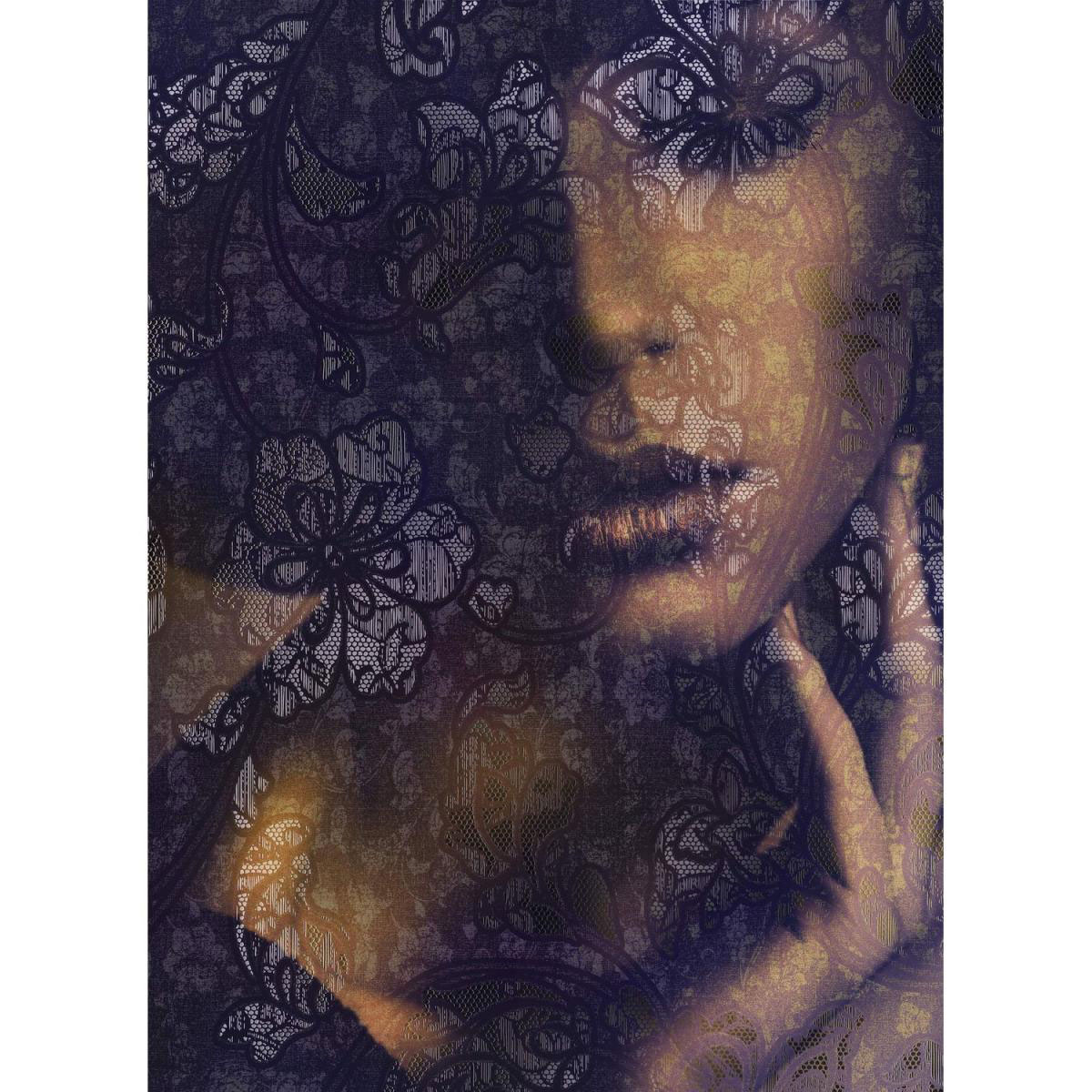Komar Vlies-Fototapete Lace 2-teilig 184 x 248 cm