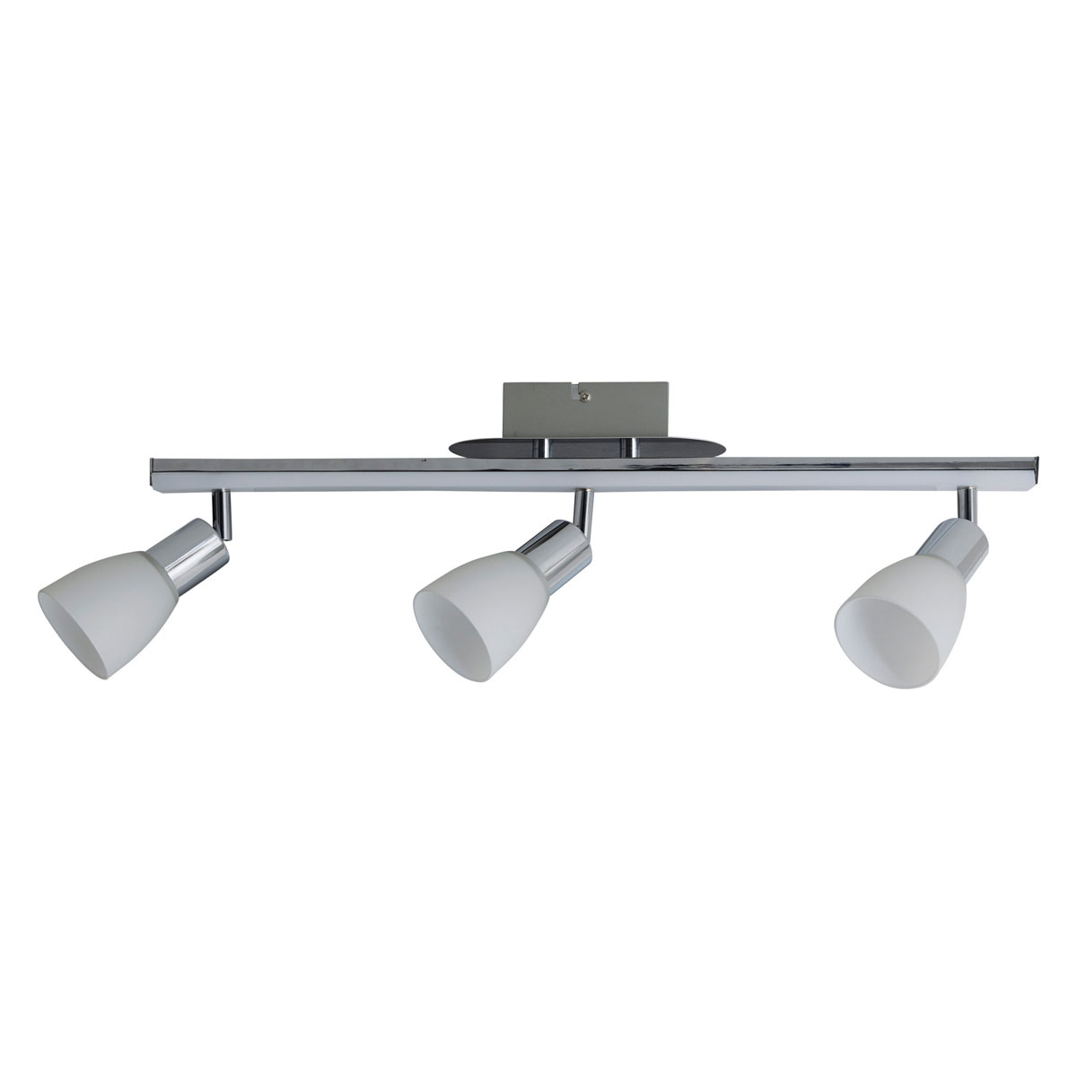 Naeve LED DL Ibiza Metall/Glas/KSchrome LxBxH: 60,5x8x22cm