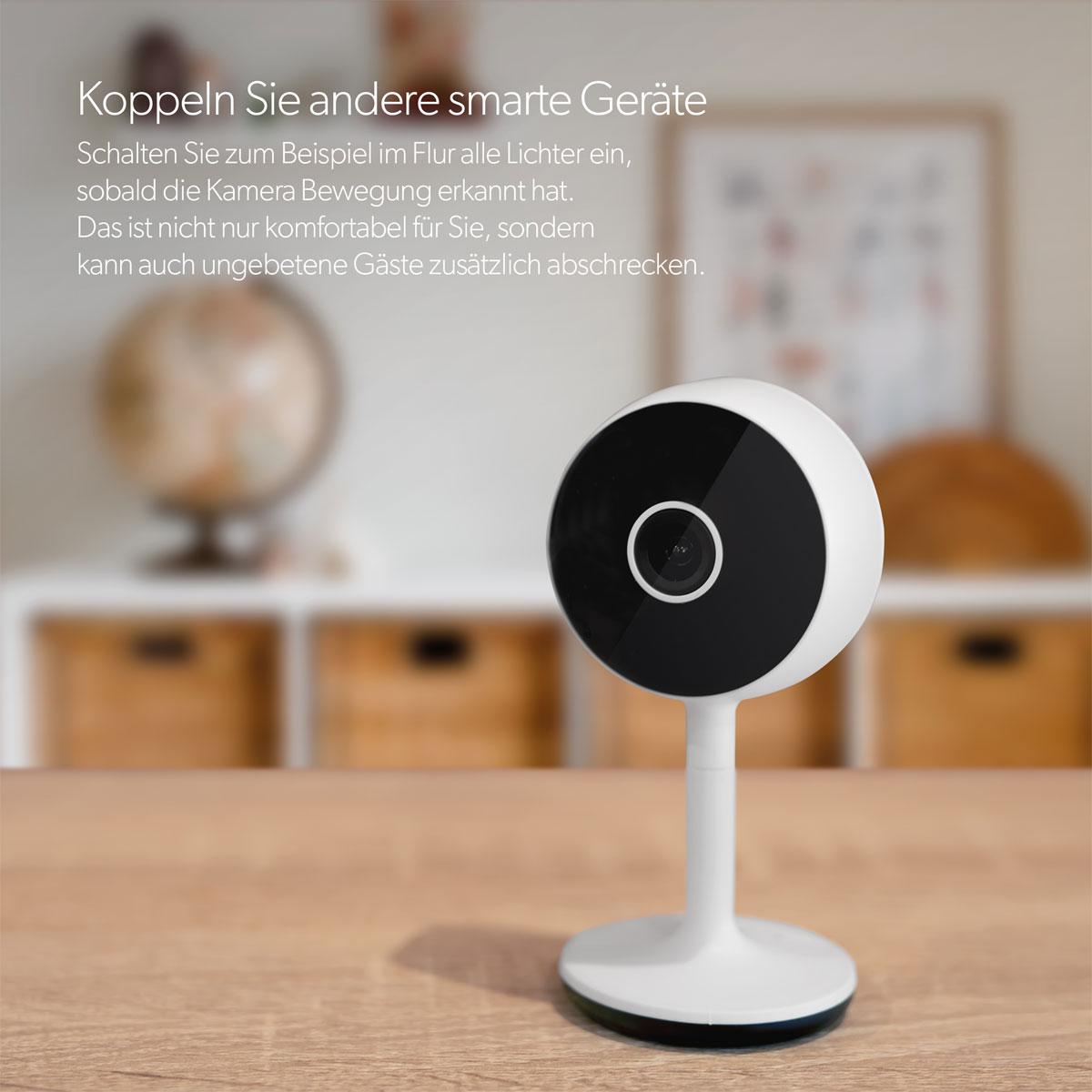 Unitec WIFI Kamera Smart inkl Bewegungssensor Indoor Bild 8