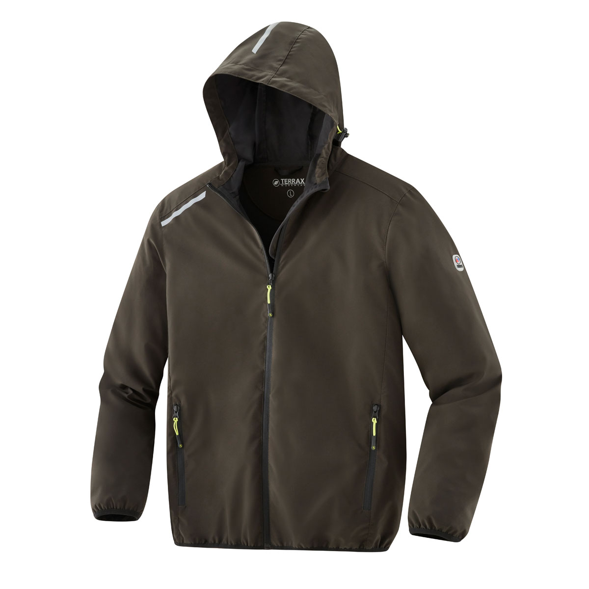 Terrax Workwear  Arbeitsjacke dunkelgrün-limette Größe 3XL Terrax Workwear  Arbeitsjacke dunkelgrün-limette Größe 3XL