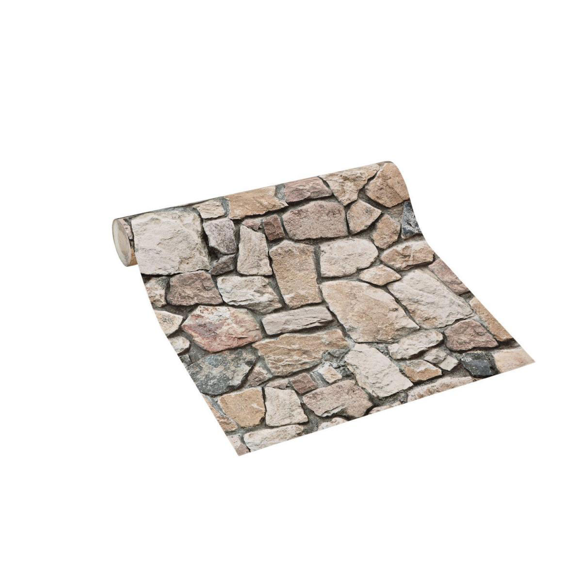 Prägetapete Bruchstein Bild 1