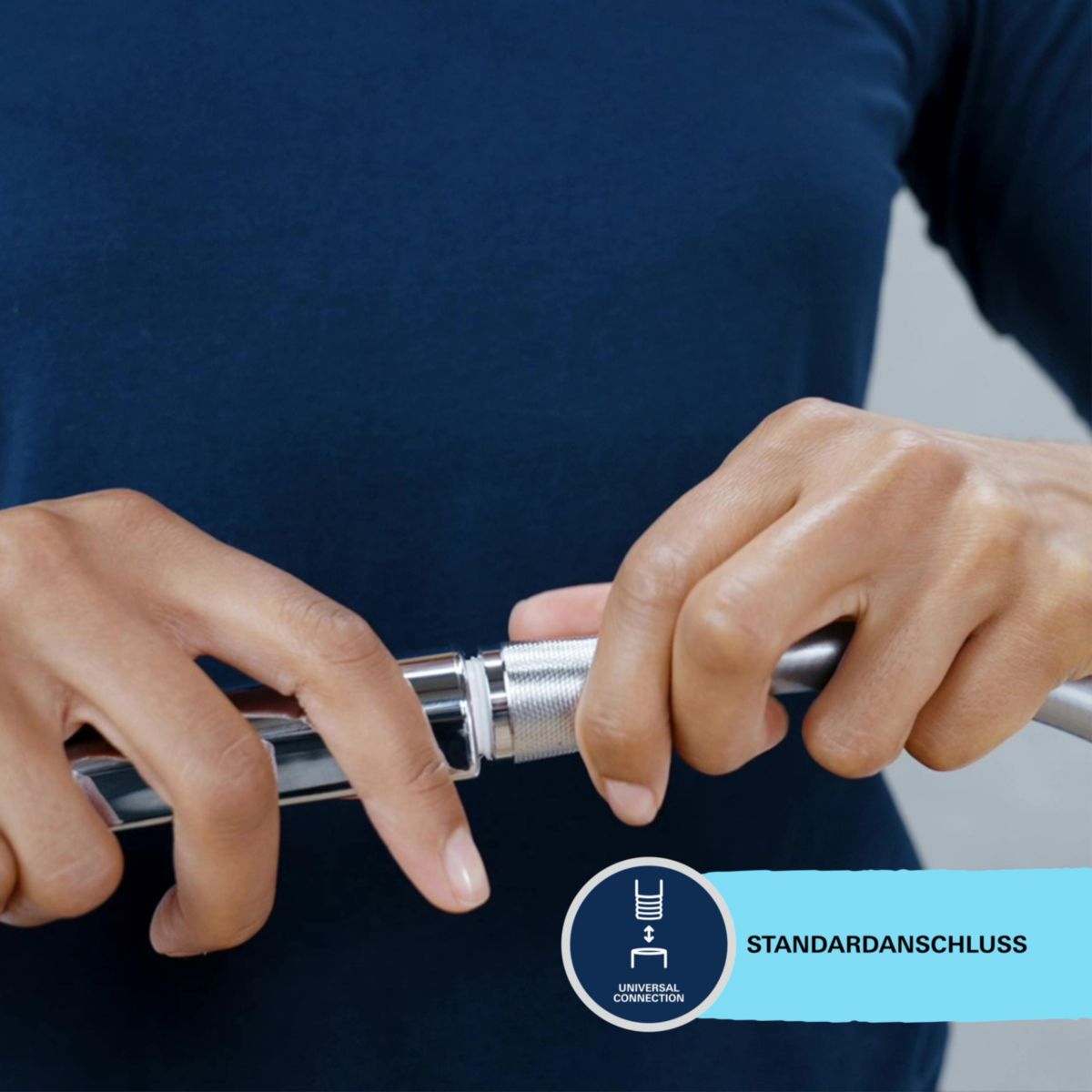 Grohe Brause-Set Vitalio Start 110 chrom 1SFastFixation obere Konsole variabel Bild 6