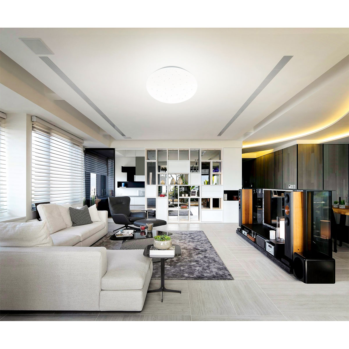 Basic LED-Deckenleuchte Kim weiß Bild 6