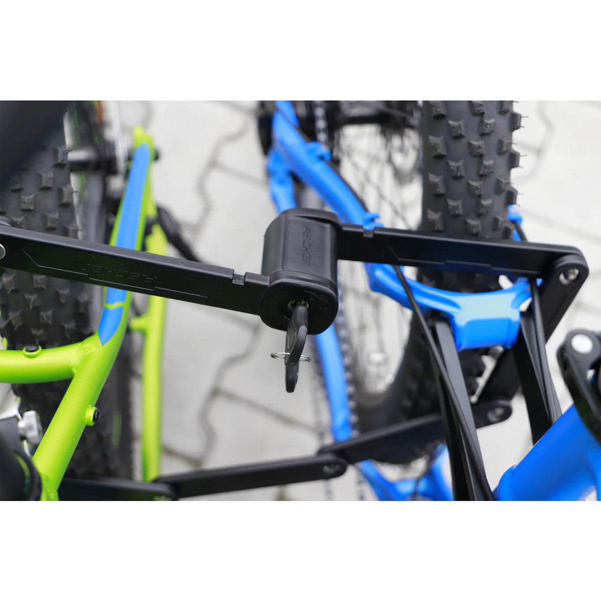 Fischer Bikes Faltschloss mit Halter 110 cm Bild 4