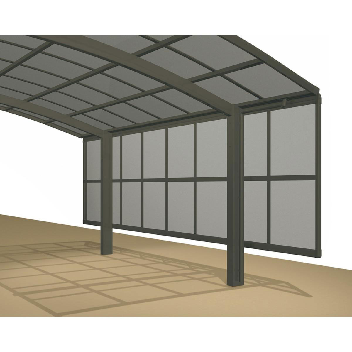 Ximax Seitenwand Mattbraun Bild 1