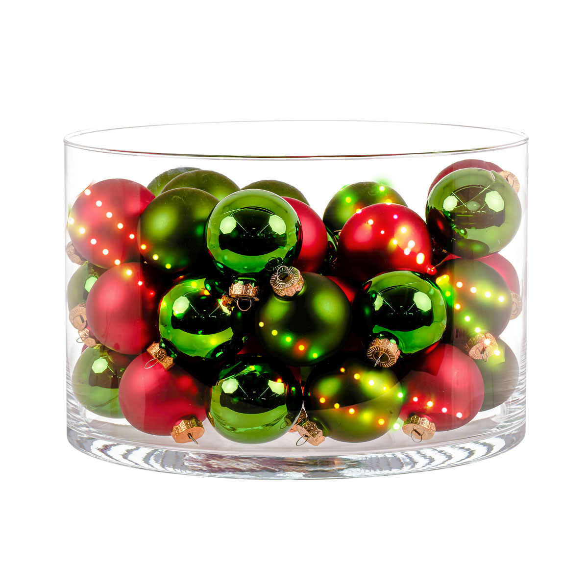 Ambientis Glaskugeln 3 cm rot grün Mix Bild 7