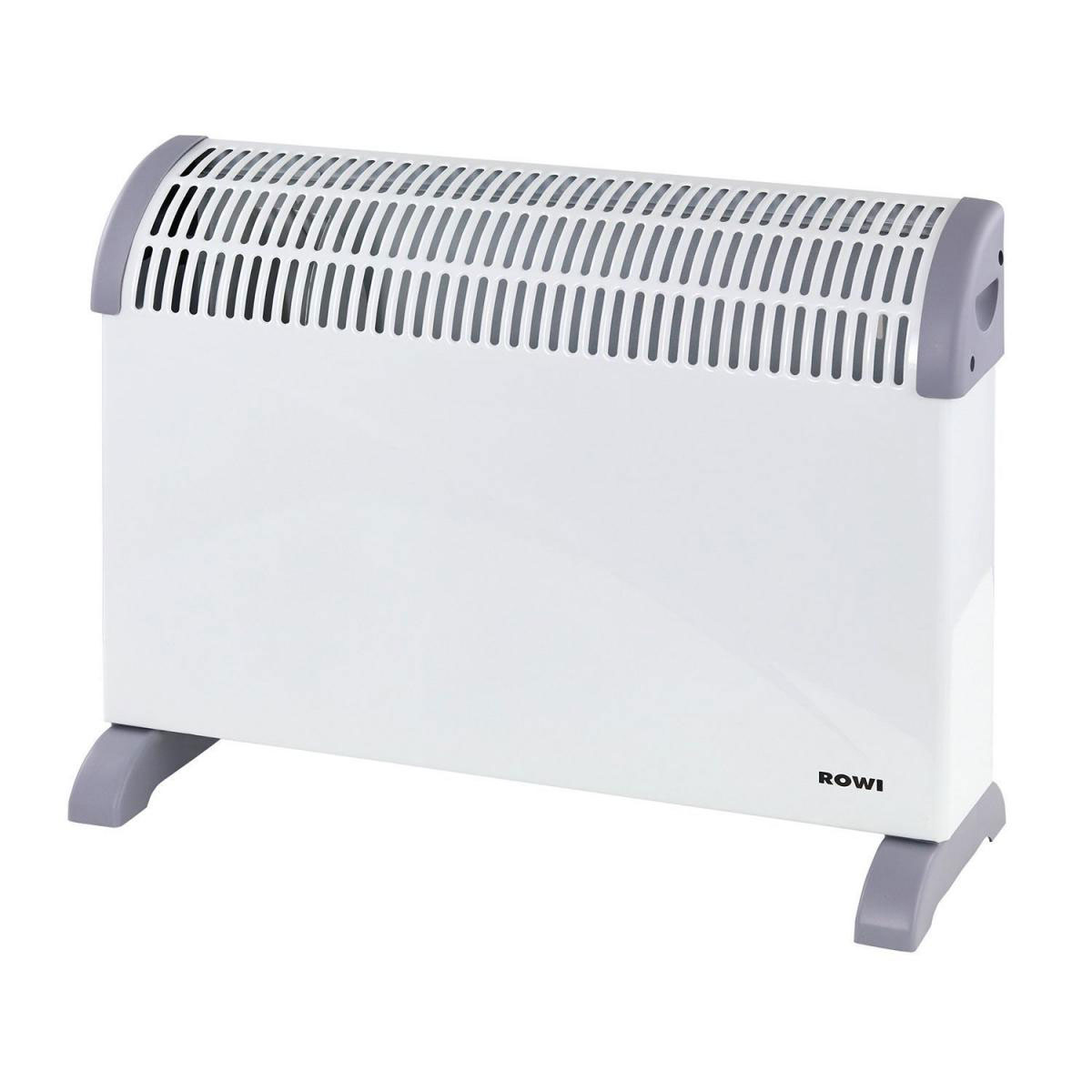 Rowi Wärmekonvektor 2000 Watt mit Gebläse HWK