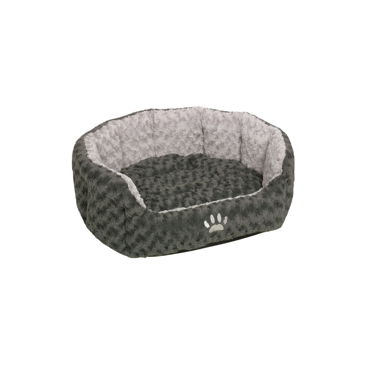 Nobby Komfort-Bett Seoli oval 55 x 50 x 21 cm dunkelgrau/ hellgrau Nobby Komfort-Bett Seoli oval 55 x 50 x 21 cm dunkelgrau/ hellgrau