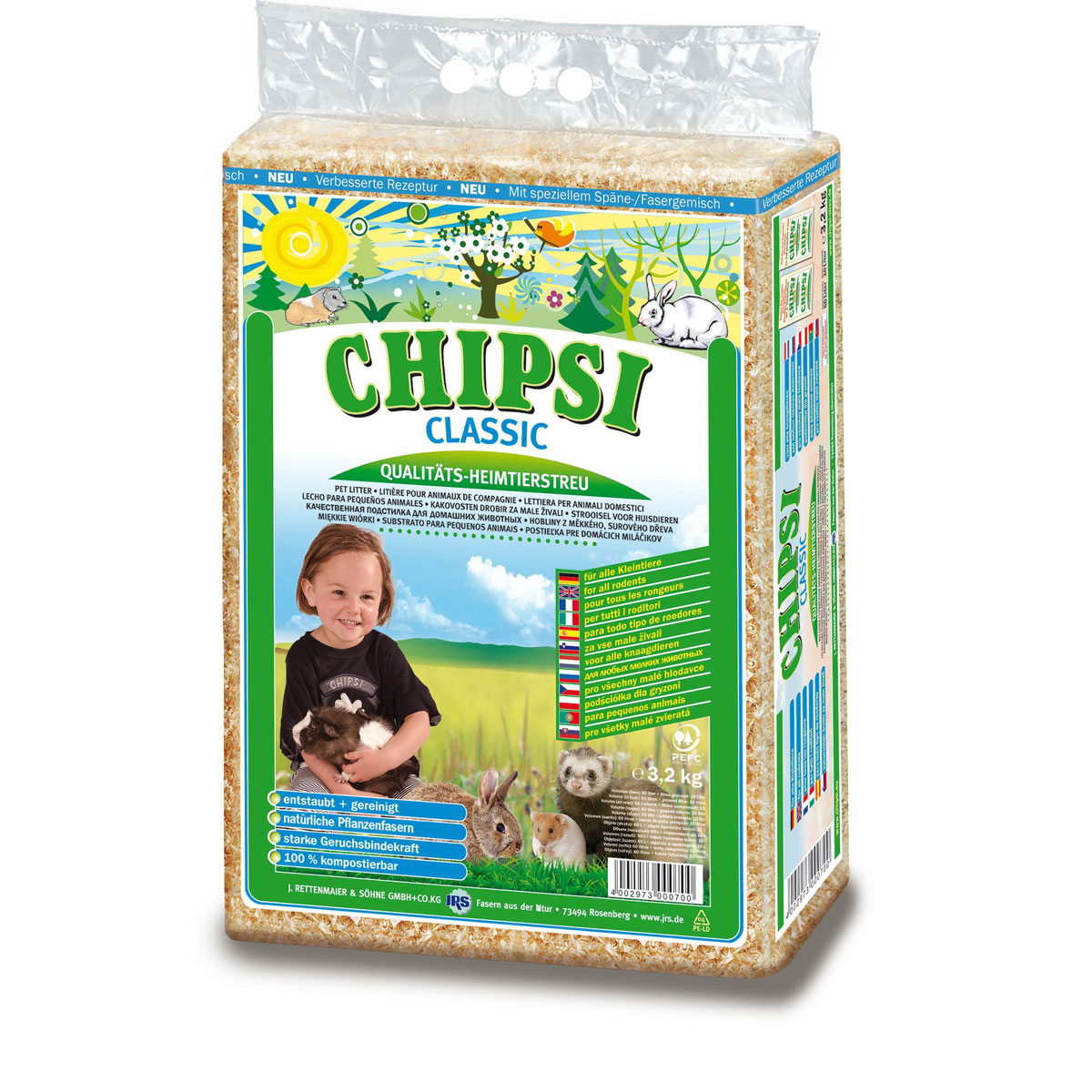 Chipsi Classic Hobelspäne 60 L