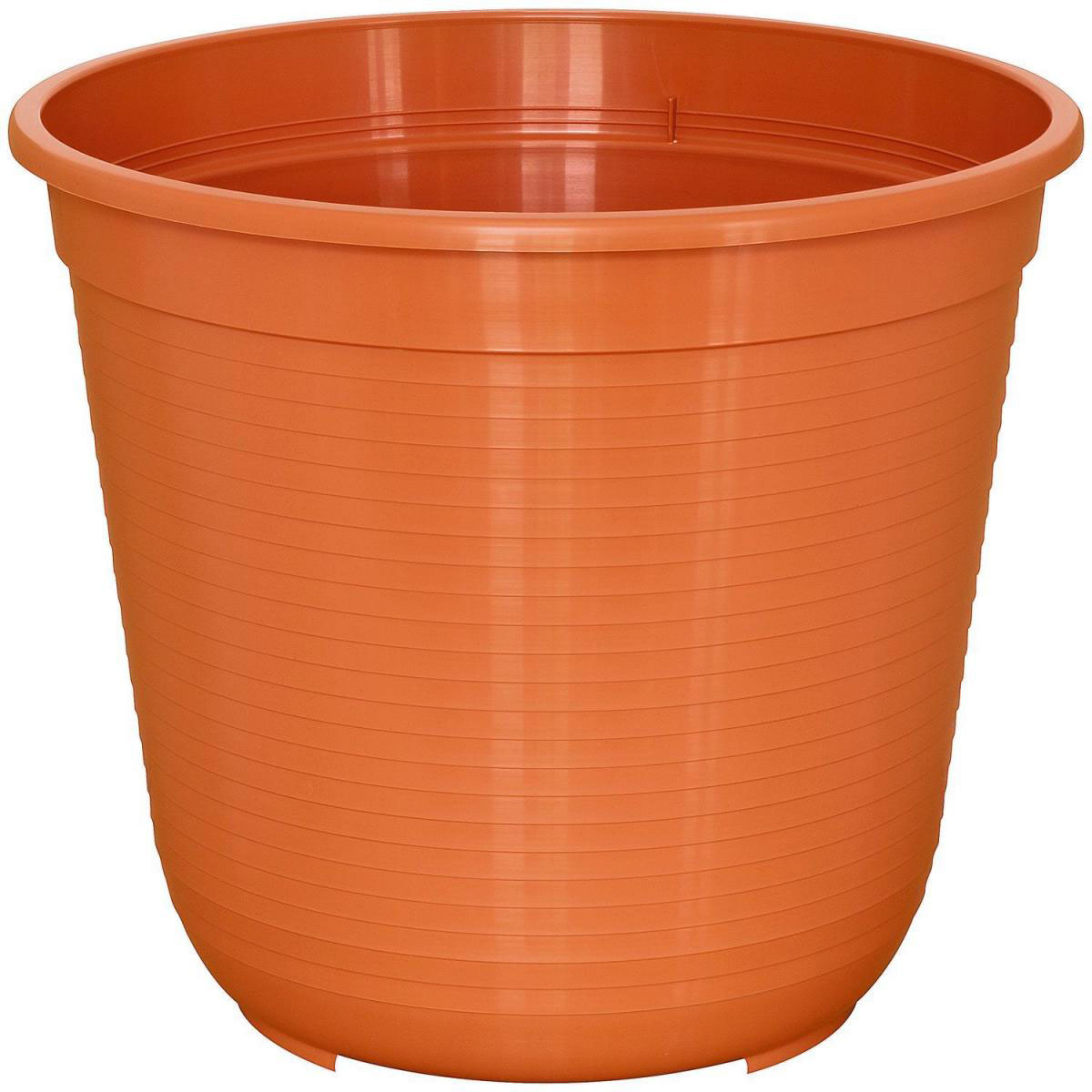 Geli Blumentopf Kunststoff 36 cm terrakotta Geli Blumentopf Kunststoff 36 cm terrakotta