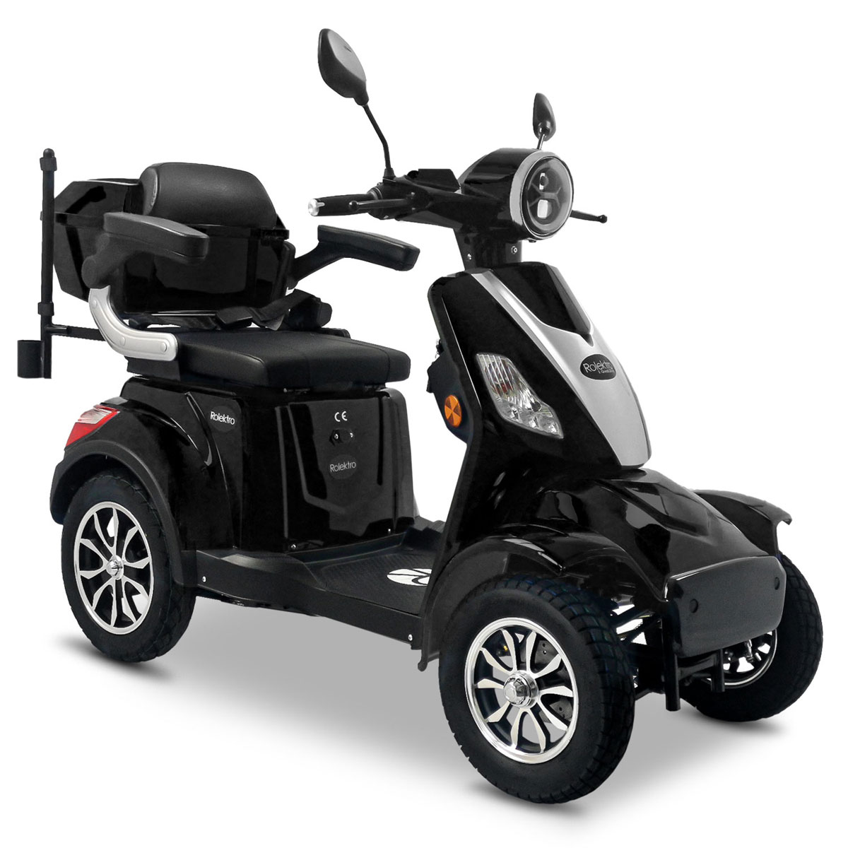 Rolektro E-Quad 25 V.3 Lithium, Schwarz, 60V-30Ah Akku, 1000 Watt