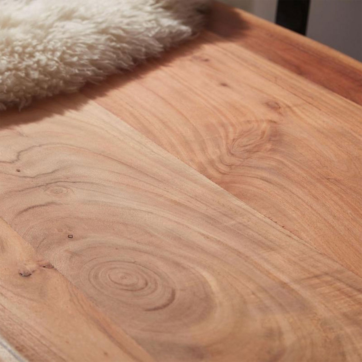 Wohnling Esszimmerbank „Gaya“ 160x83,5x60 cm, Akazie Bild 6