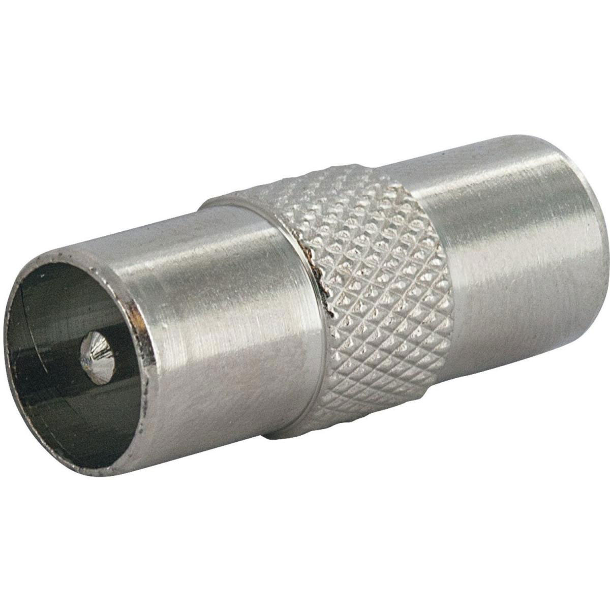 Schwaiger IEC-Koaxial-Verbinder für Doppelbuchsen 25 mm