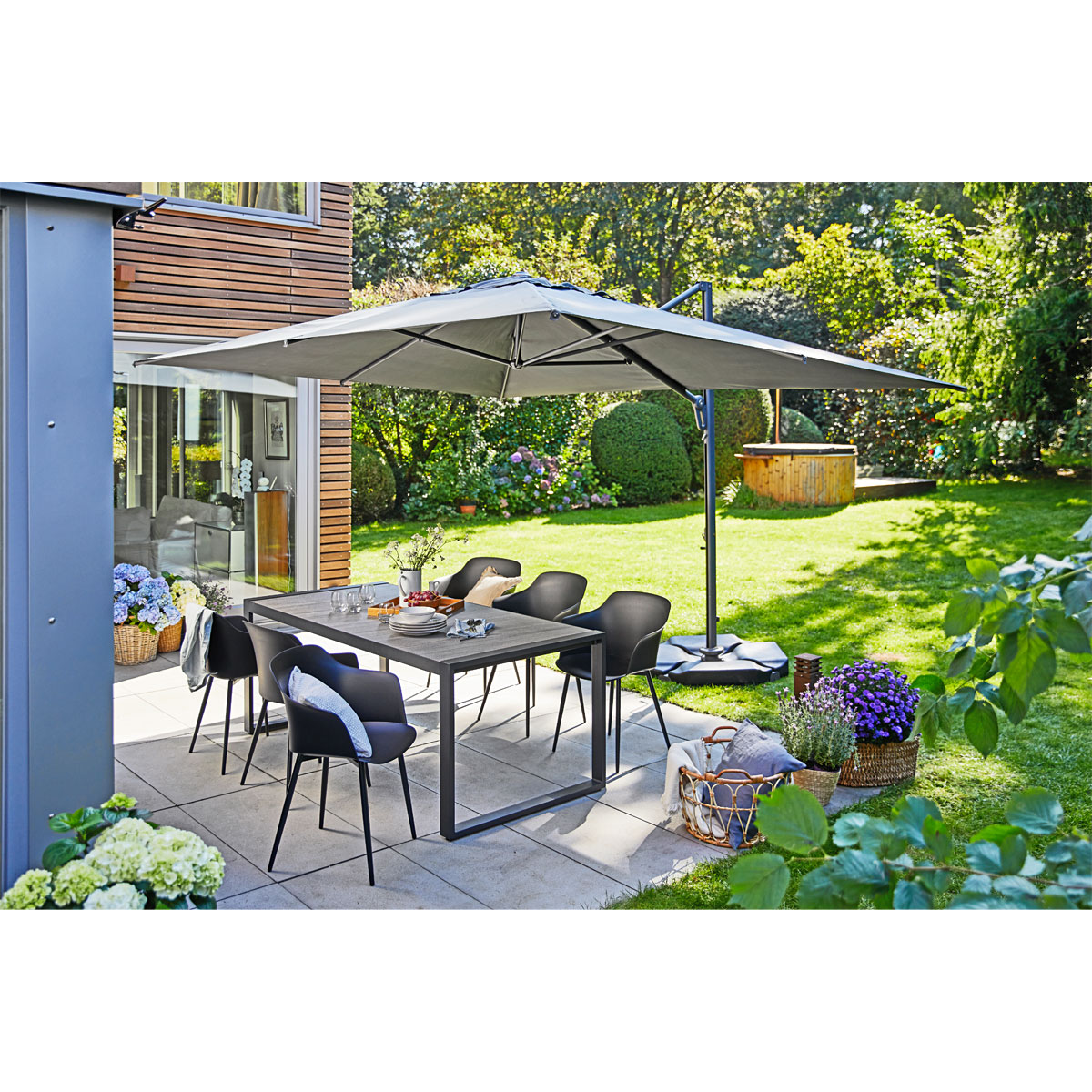 Haveson Gartentisch Kent mit Keramik-Tischplatte Bild 8