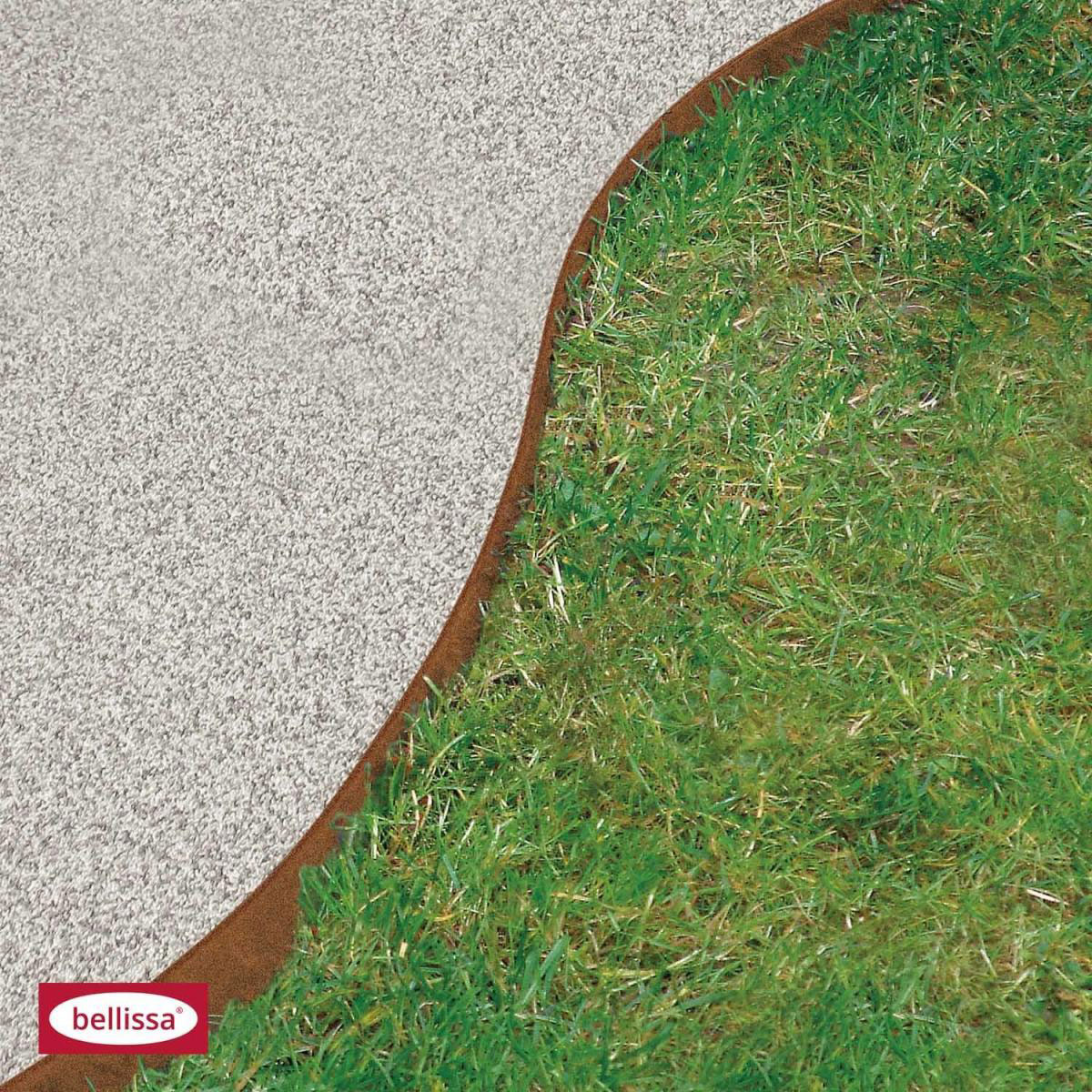 Rasenkante Corten 118 x 20 cm Bild 2