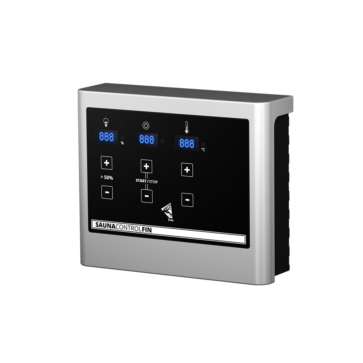 Karibu Infrarotkabine Asta naturbelassen externe Steuerung Bild 7