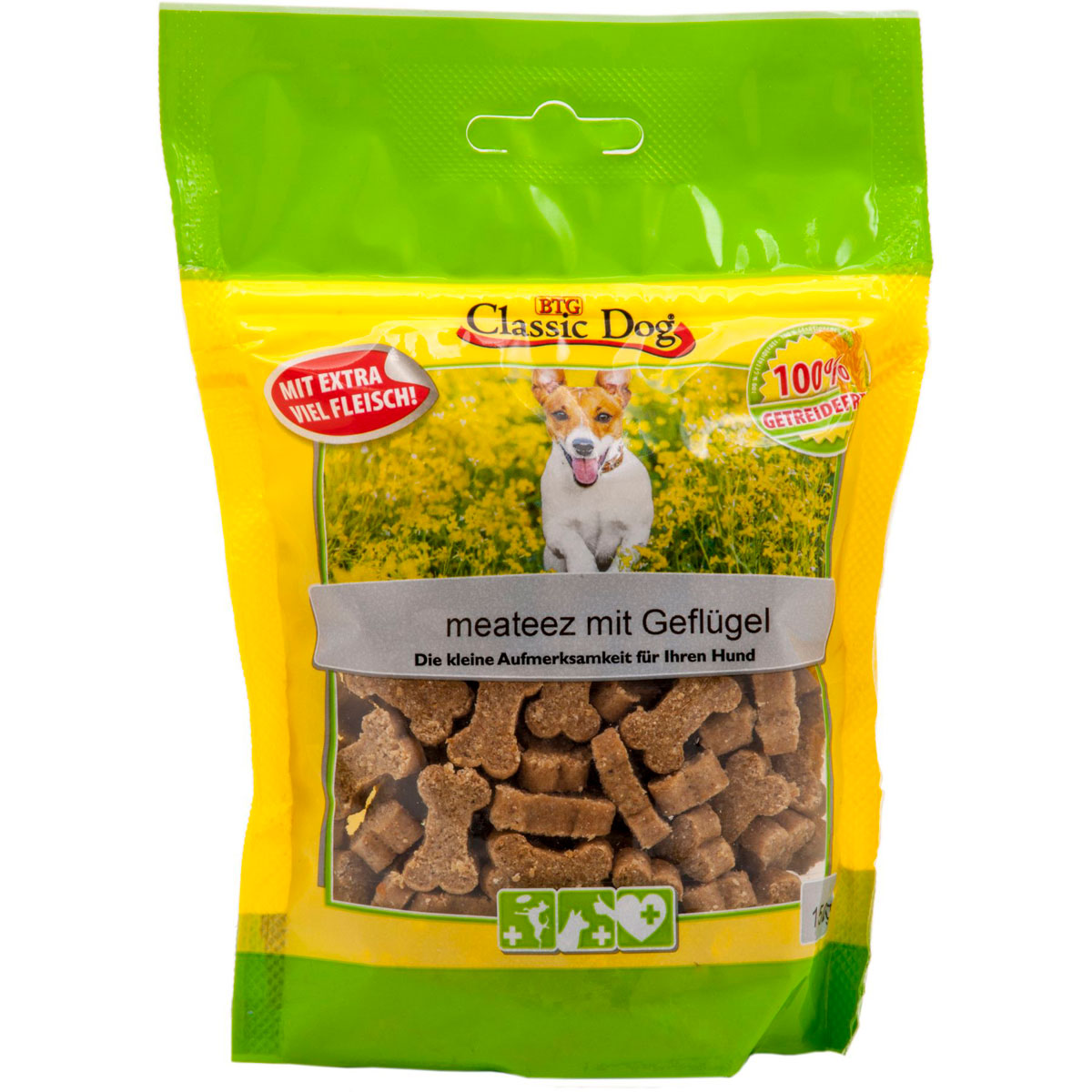 Classic Dog  Snack meateez mit Geflügel 150g