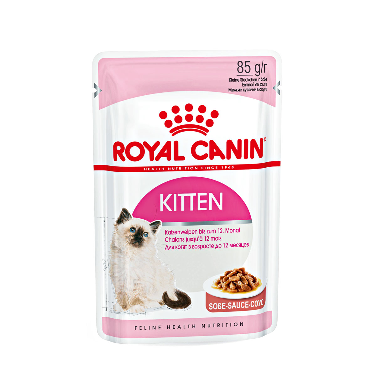 Royal Canin Frischebeutel Kitten in Soße 85 g