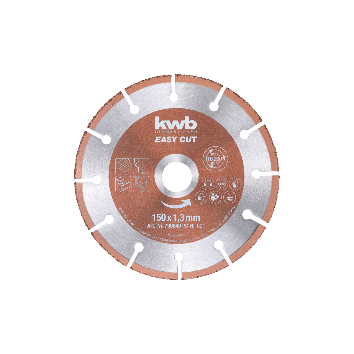 kwb  Trennscheibe Easy Cut Durchmesser 150 mm Bild 1
