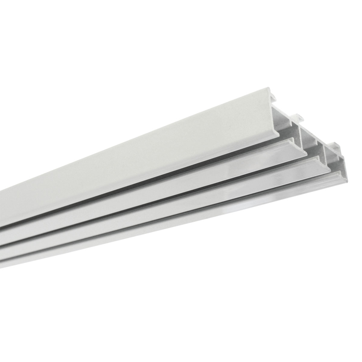 Gardinia Flächenvorhang-Schiene Atlanta 310 cm weiß