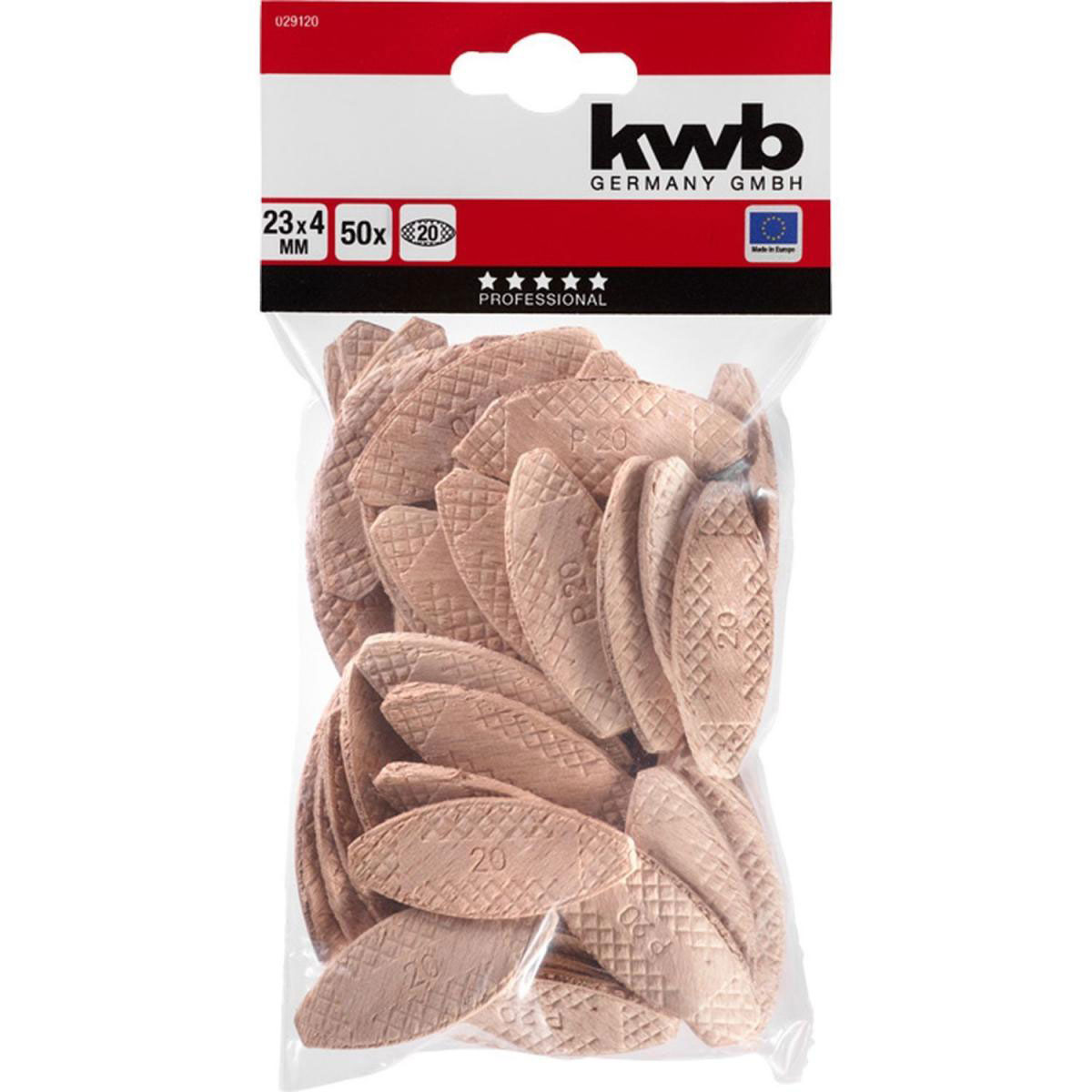 kwb  Holzverbinderplättchen 23 x 4 mm Bild 2