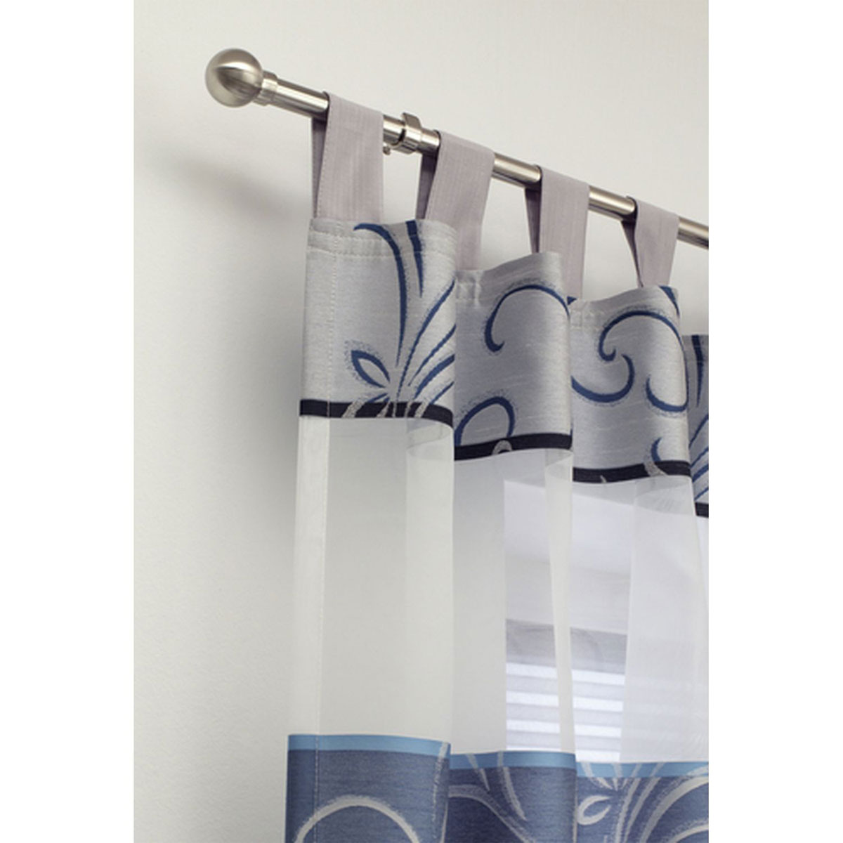 Gardinia Gardinenstange Kugel Durchmesser 16/19 mm 190-340 cm cm Edelstahl-optik Bild 3