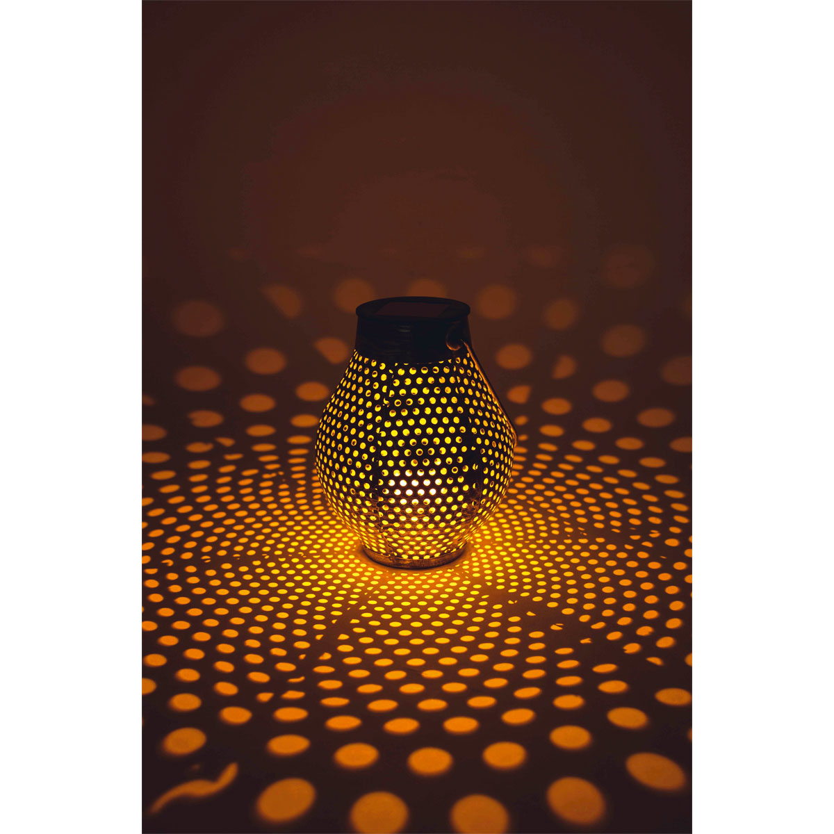 Flector Garten LED-Solar-Dekolicht Orient silber 12,5 x 12,5 x 16 cm Bild 2