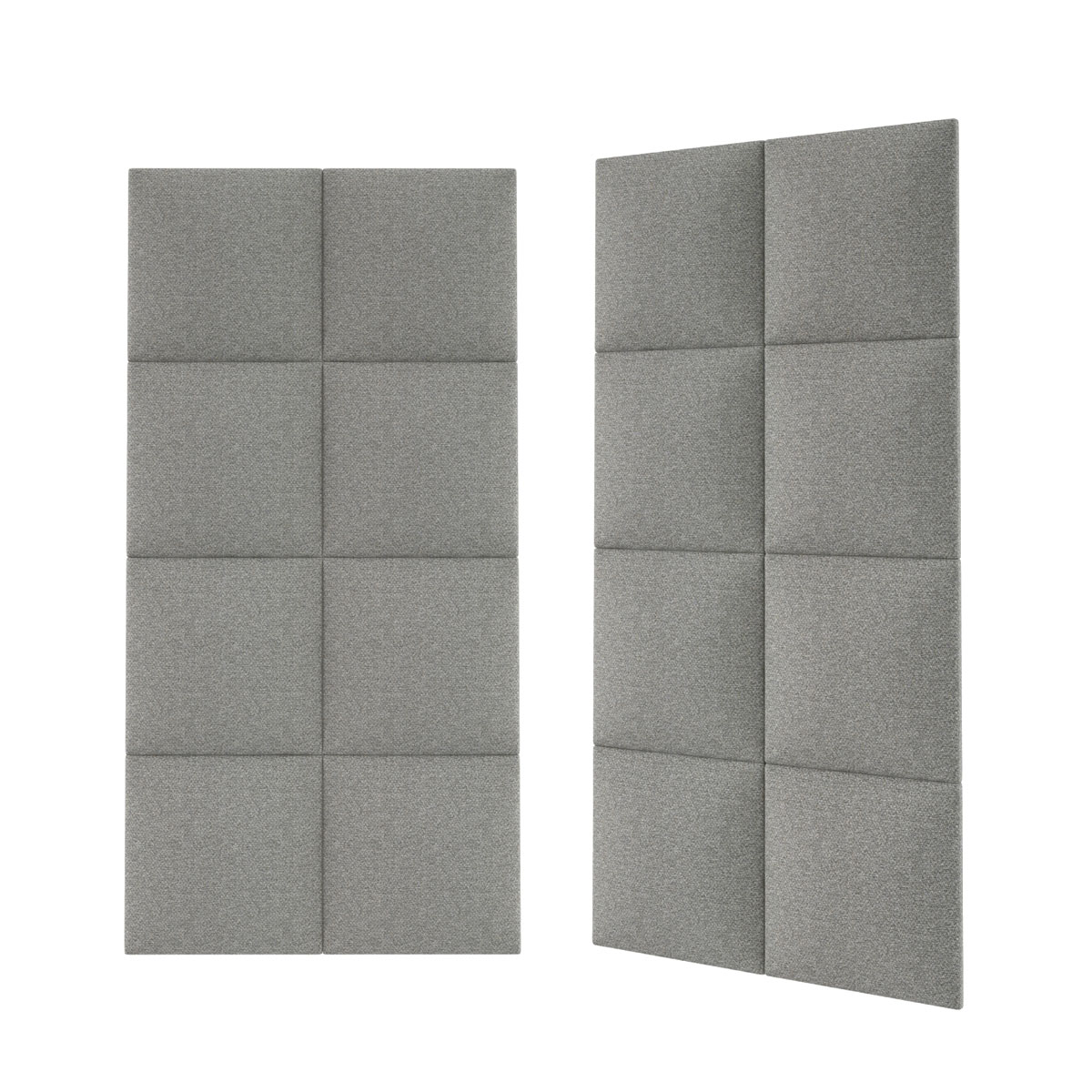 Mollis Polsterpaneele grau 30 x 30 cm Bild 4