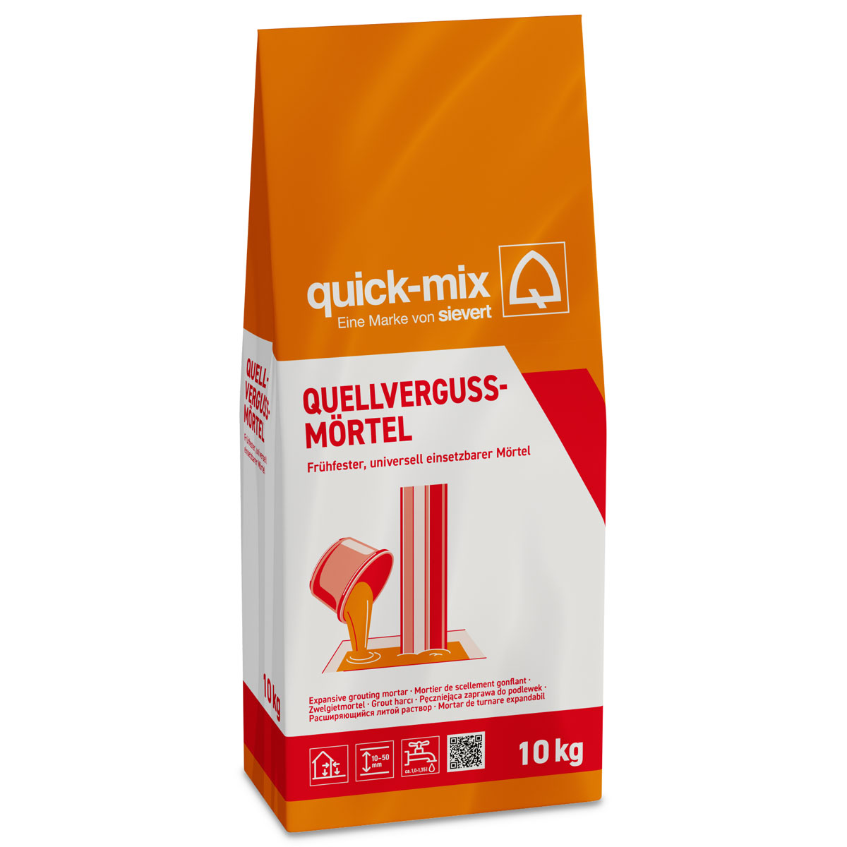 quick-mix Quellvergussmörtel QVM 10 10 kg