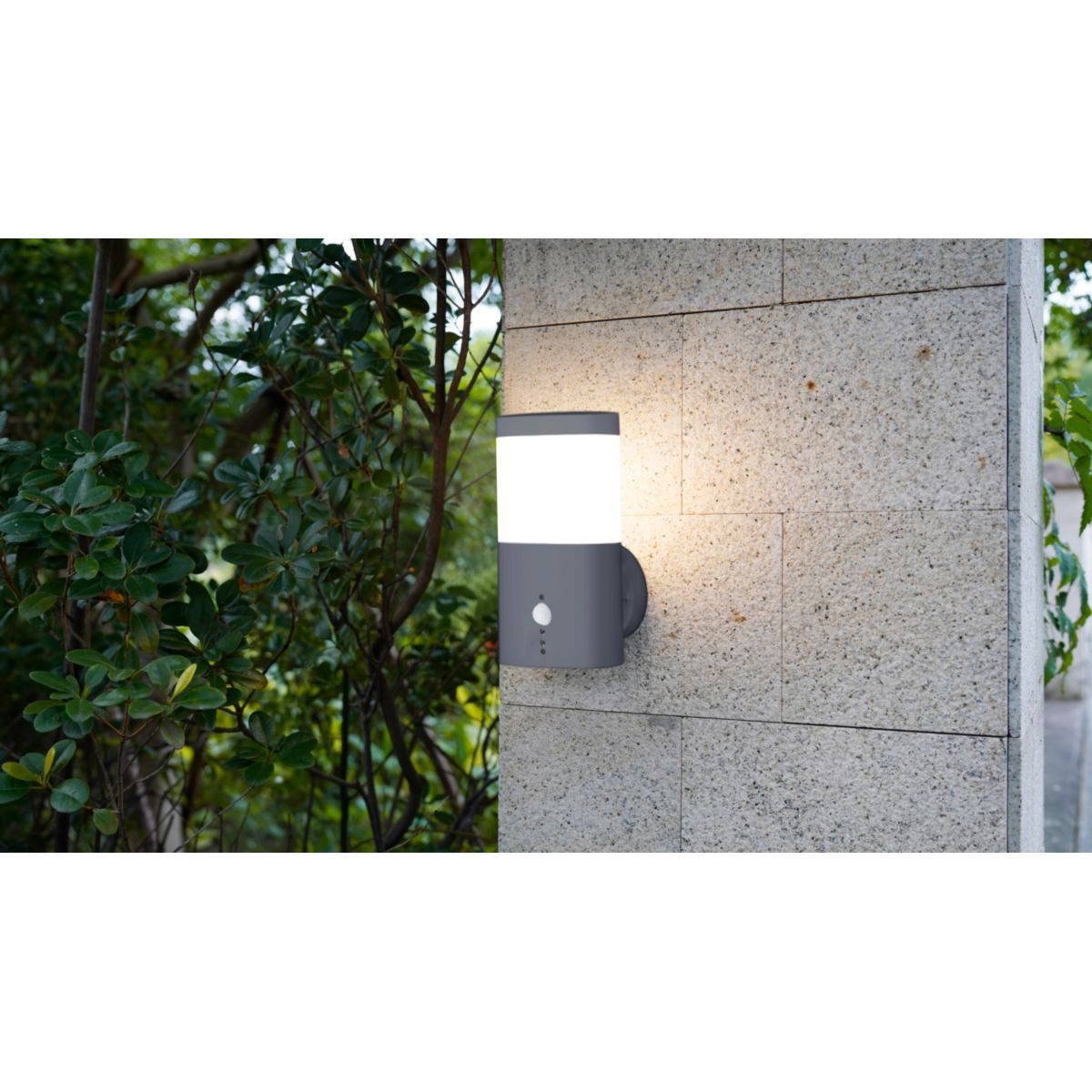 Flector Garten LED-Außenwandleuchte Mira mit Bewegungsmelder grau Bild 3